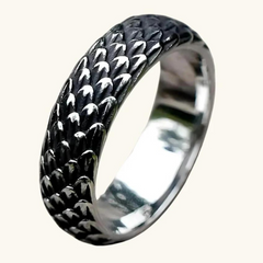 Silver ring | Dragon's tail