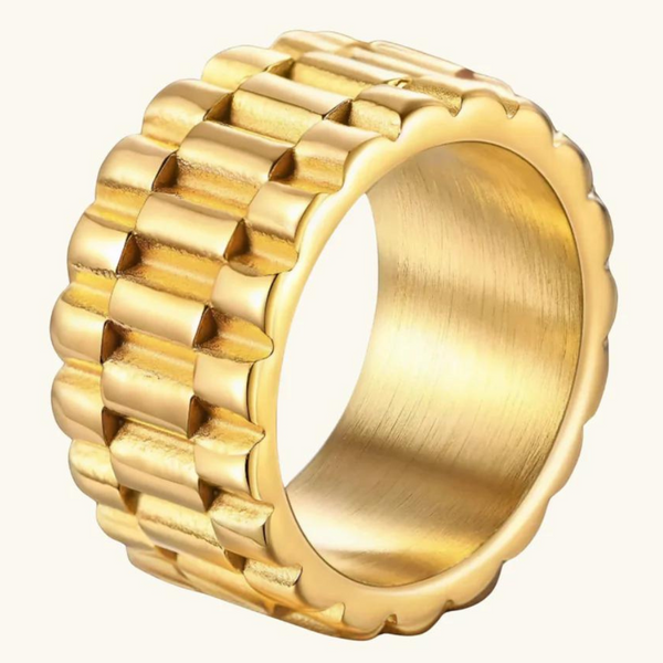 Gold Watch Ring | Rustyn