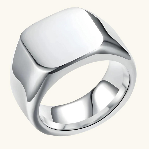 Silver signet ring | Raphael