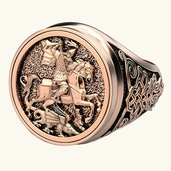 Alexander rose gold ring