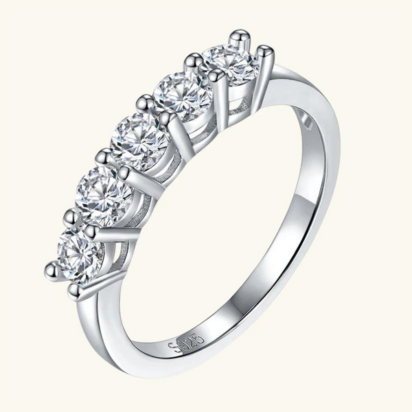 Silver Diamond Ring | Maria