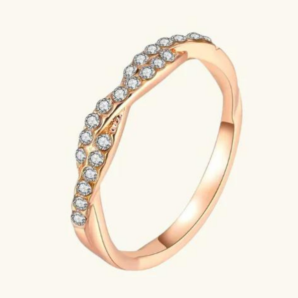 Maya Gold and Diamond Ring