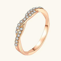 Maya Gold and Diamond Ring