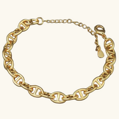 Gold Link Bracelet | Mary