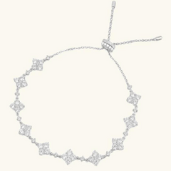 Silver clover bracelet | Elizabeth