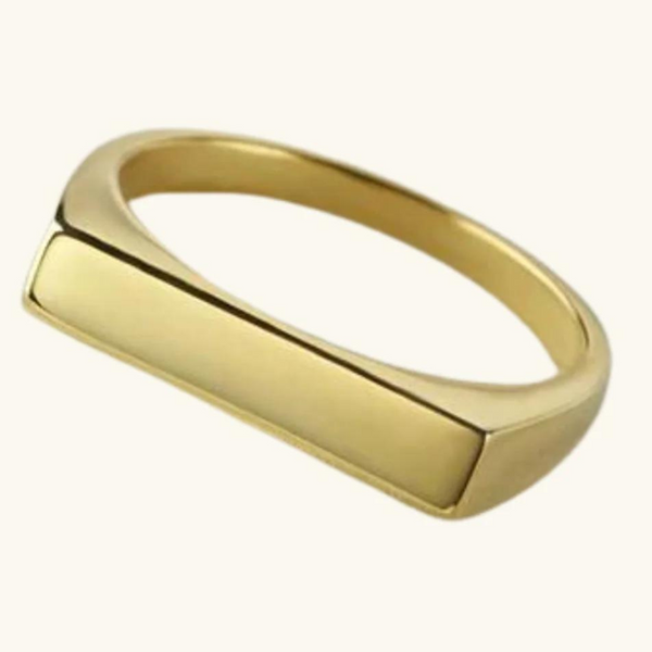 Gold Signet Ring | Whitney