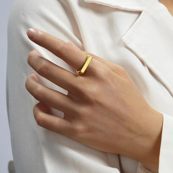 Gold Signet Ring | Whitney