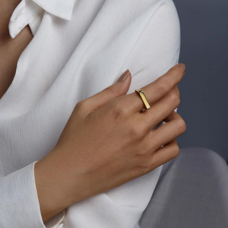Gold Signet Ring | Whitney