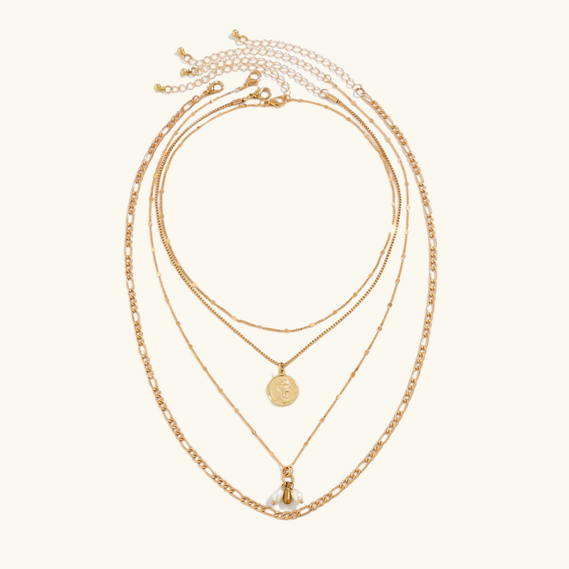 Gold chains set | Alexandria