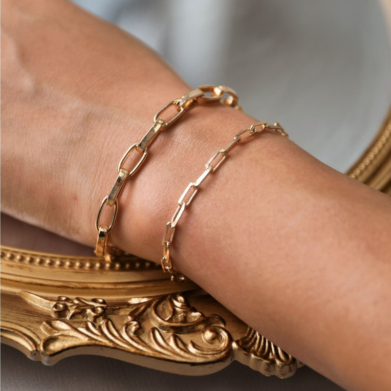 Gold Link Bracelet | Adele