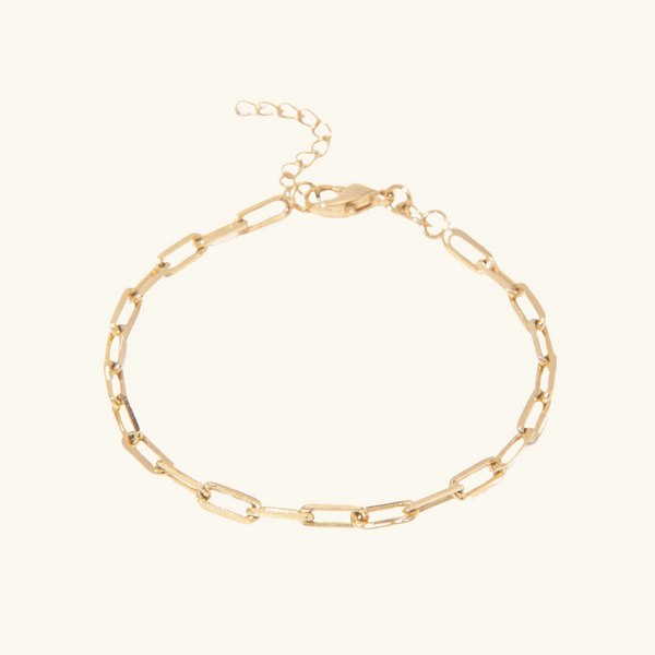 Gold Link Bracelet | Adele