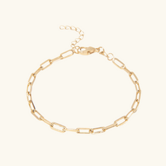Gold Link Bracelet | Adele