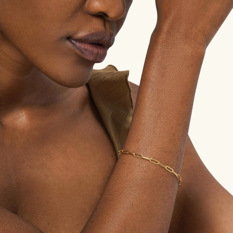 Gold Link Bracelet | Adele