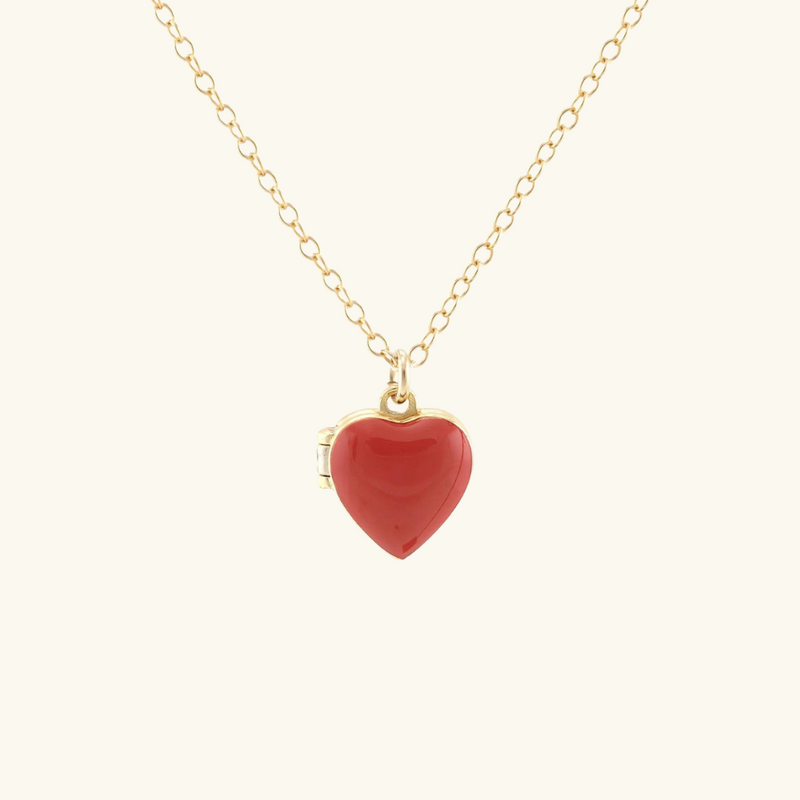 Gold Heart Necklace | Eva