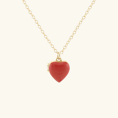 Gold Heart Necklace | Eva