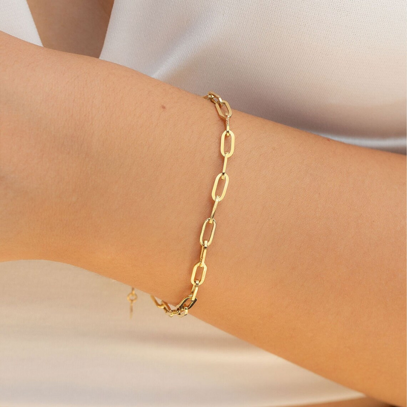 Gold Link Bracelet | Adele