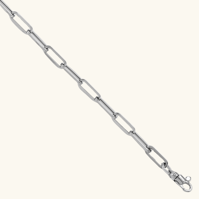Adel silver link bracelet