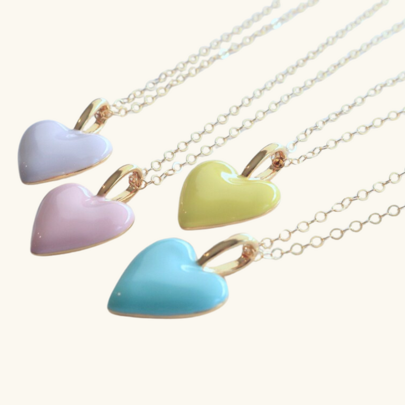 Gold Heart Necklace | Eva
