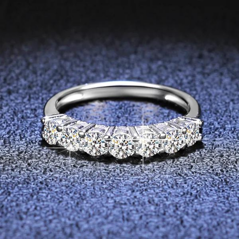 Silver Diamond Ring | Maria