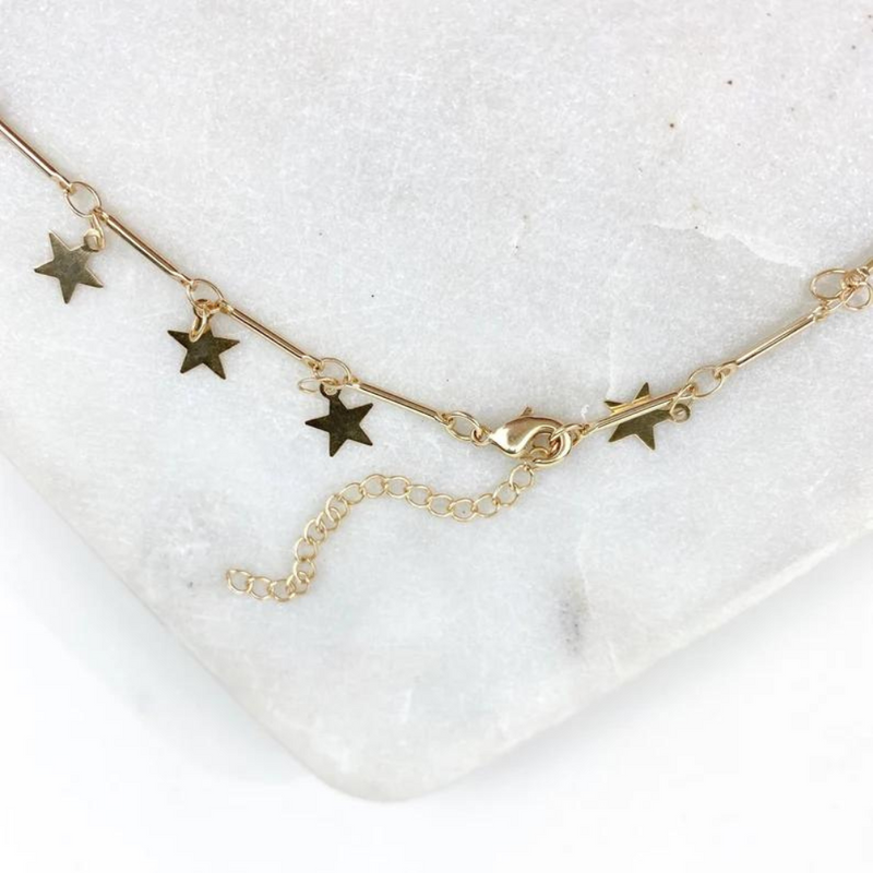 Gold Star Necklace | Angela