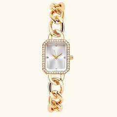 Gold link watch | Allison
