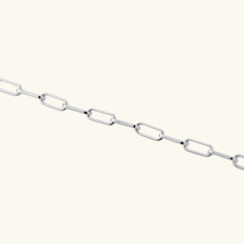 Adel silver link bracelet