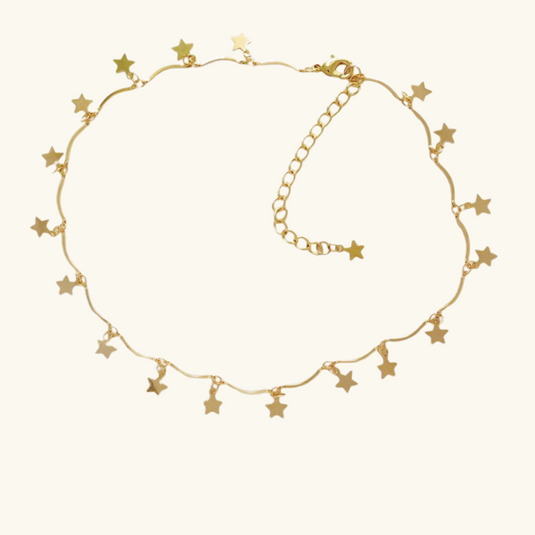 Gold Star Necklace | Angela