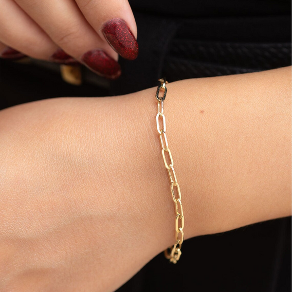 Gold Link Bracelet | Adele