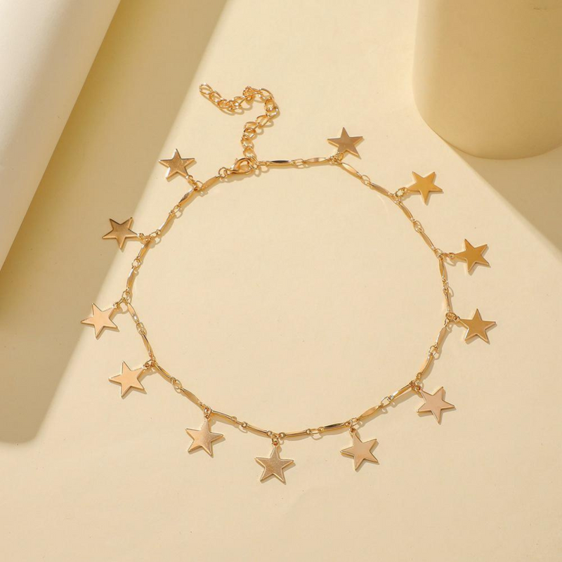 Gold Star Necklace | Angela