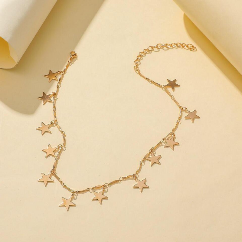 Gold Star Necklace | Angela
