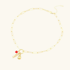 Gold necklace | Lucky