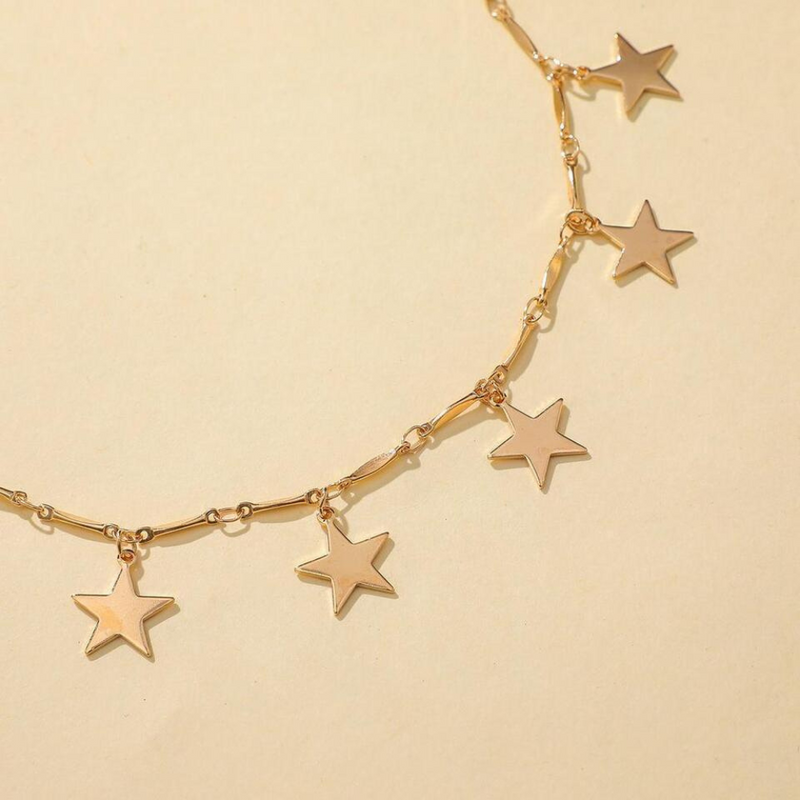Gold Star Necklace | Angela