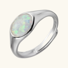 Silver Opal Ring | Janet