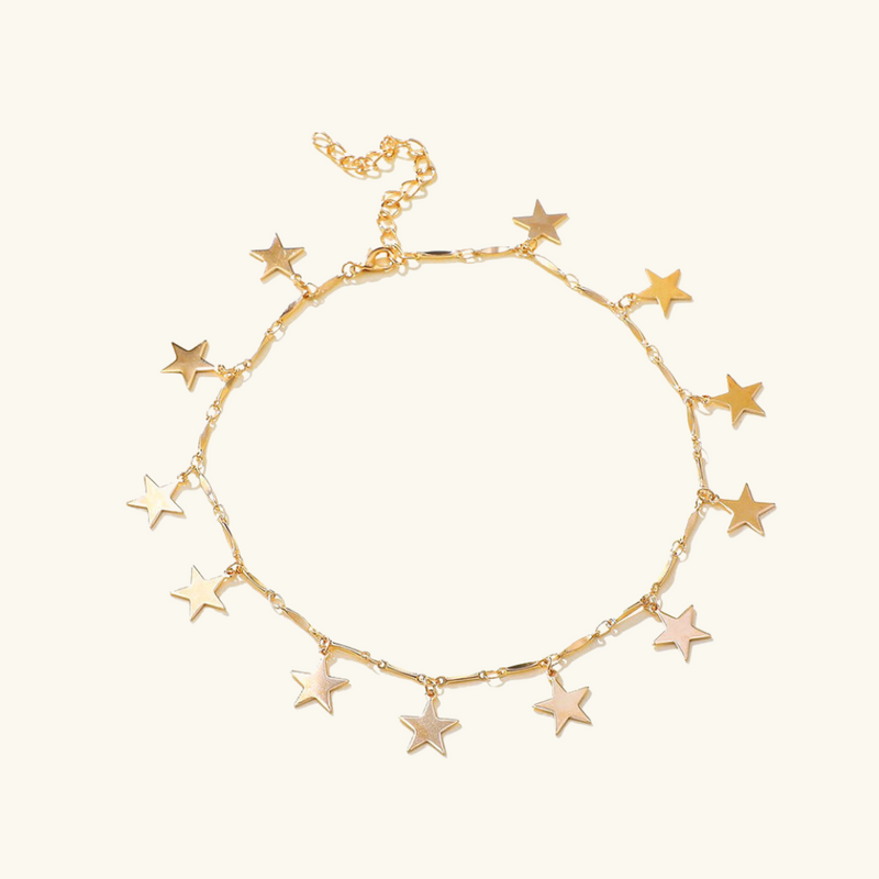 Gold Star Necklace | Angela