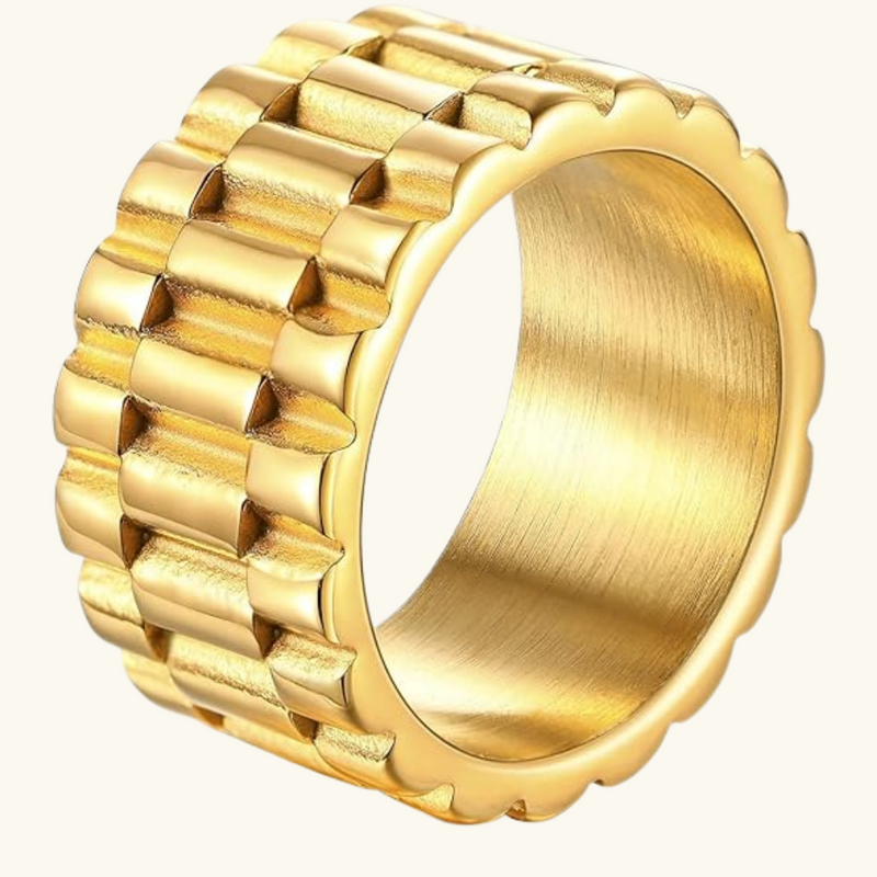Gold Watch Ring | Rustyn