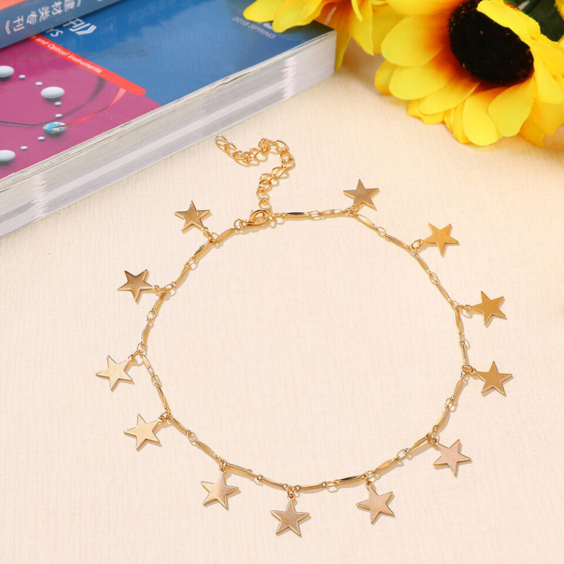 Gold Star Necklace | Angela
