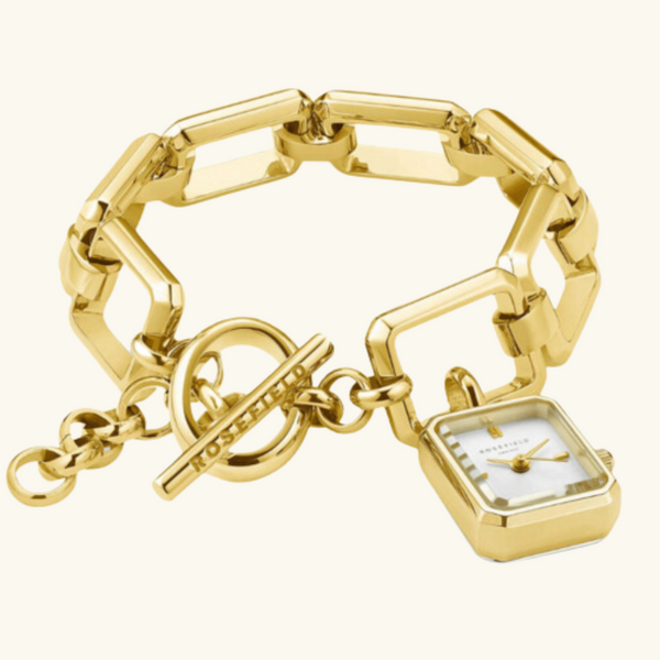 Gold link watch | Simone