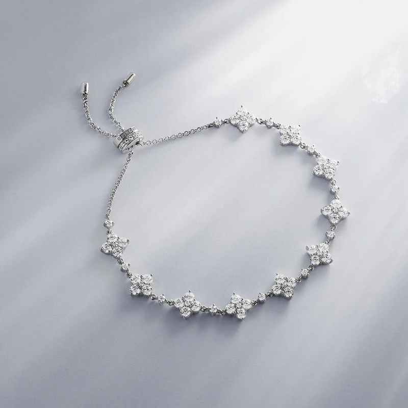 Silver clover bracelet | Elizabeth