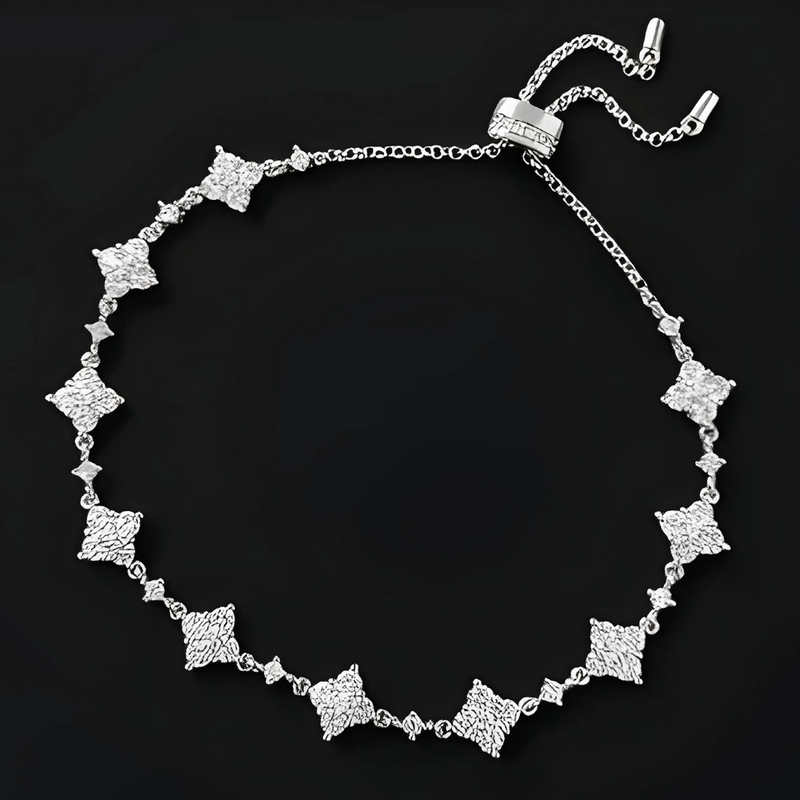Silver clover bracelet | Elizabeth