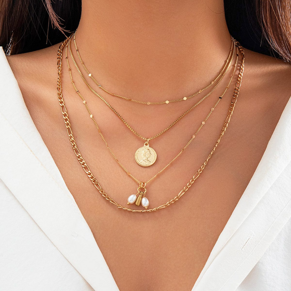 Gold chains set | Alexandria