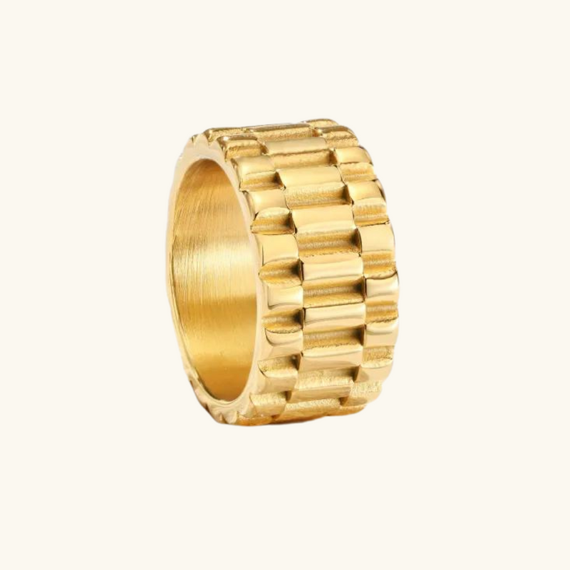 Gold Watch Ring | Rustyn