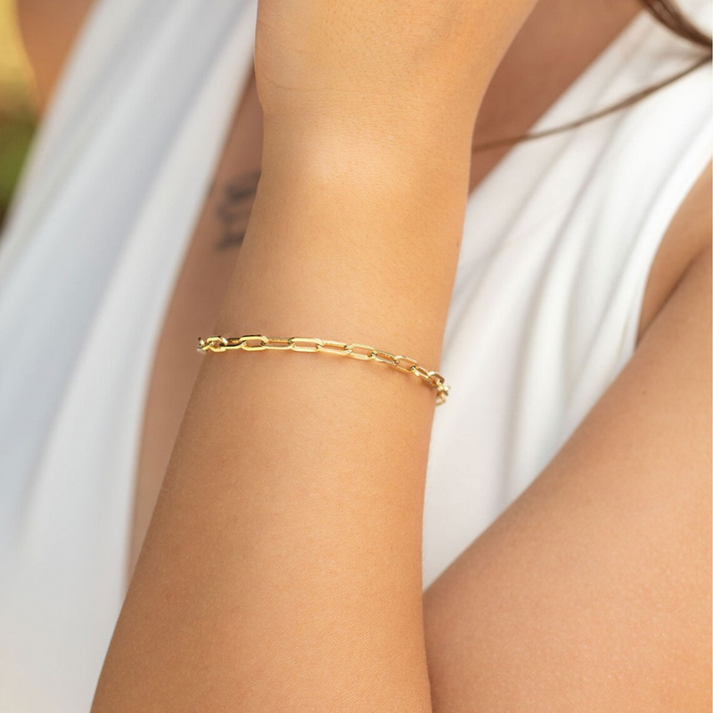 Gold Link Bracelet | Adele