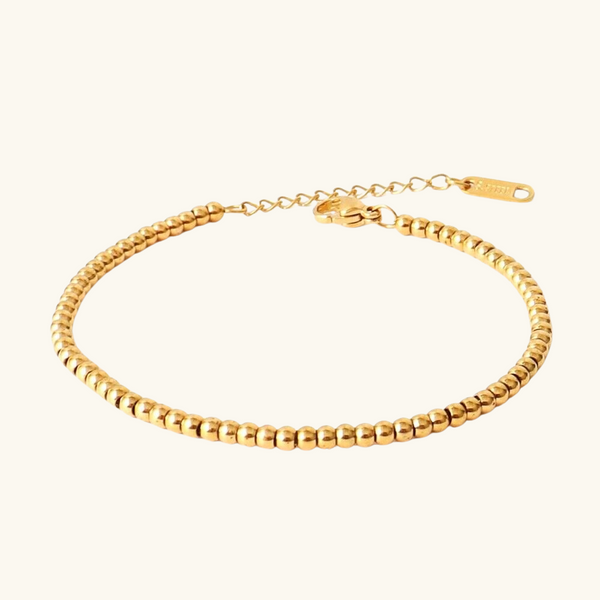 Gold Bead Bracelet | Marian