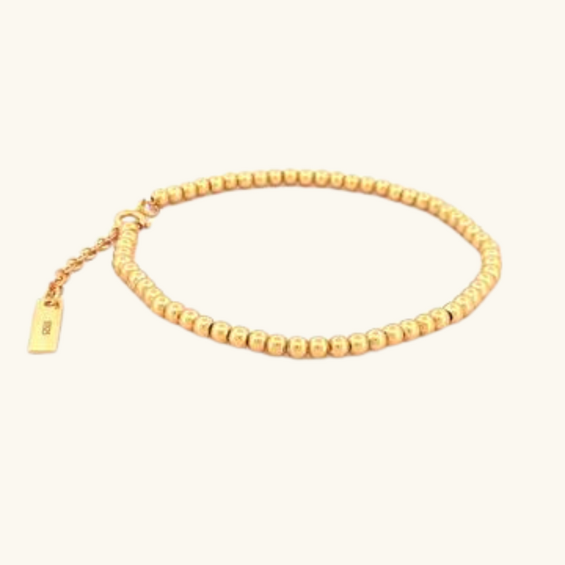 Gold Bead Bracelet | Marian