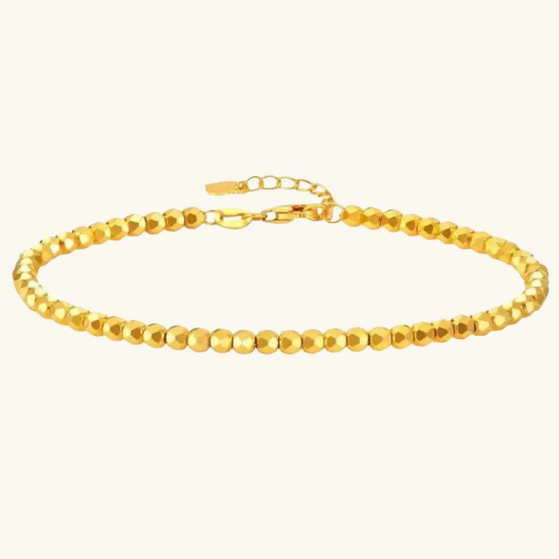 Gold Bead Bracelet | Marian
