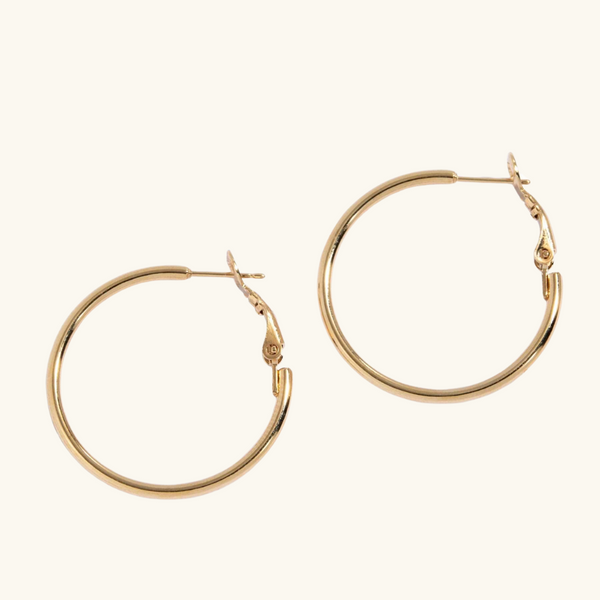 Lola Gold Hoop Earrings