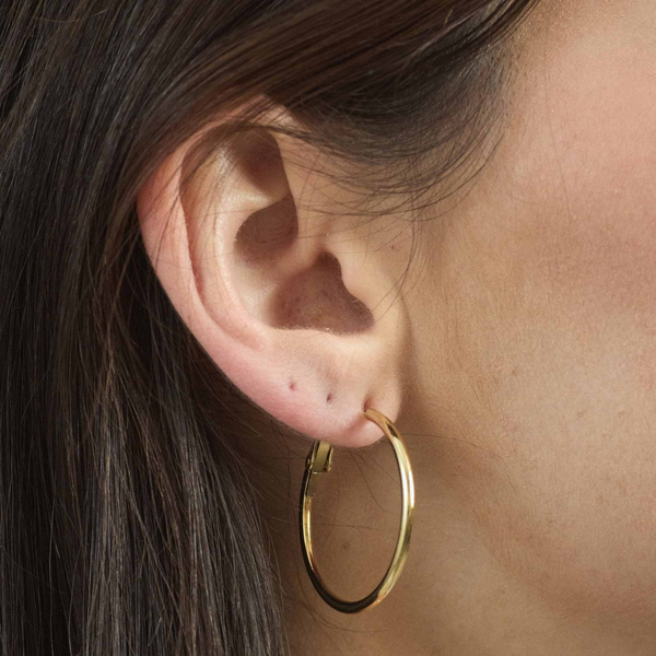 Lola Gold Hoop Earrings