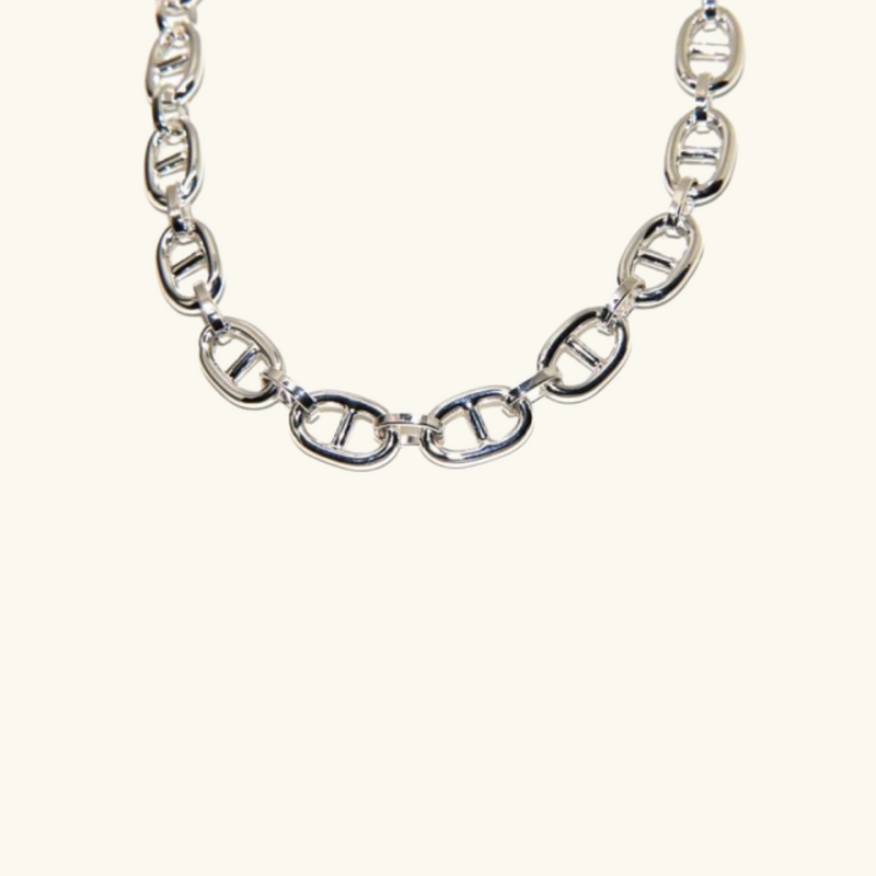 Silver link bracelet | Cleo