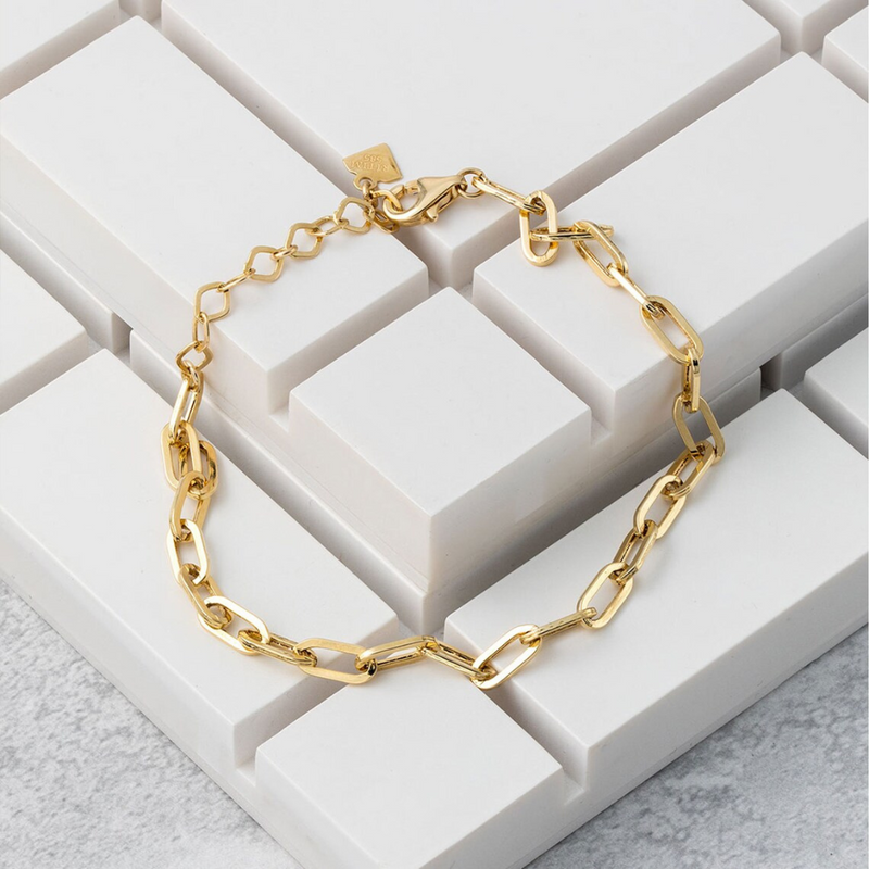 Gold Link Bracelet | Adele