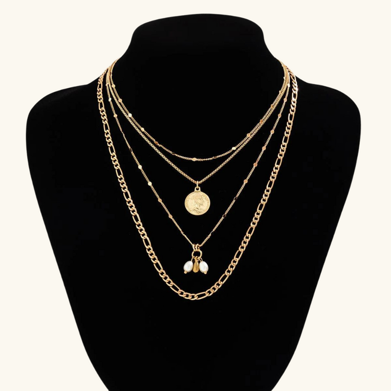 Gold chains set | Alexandria